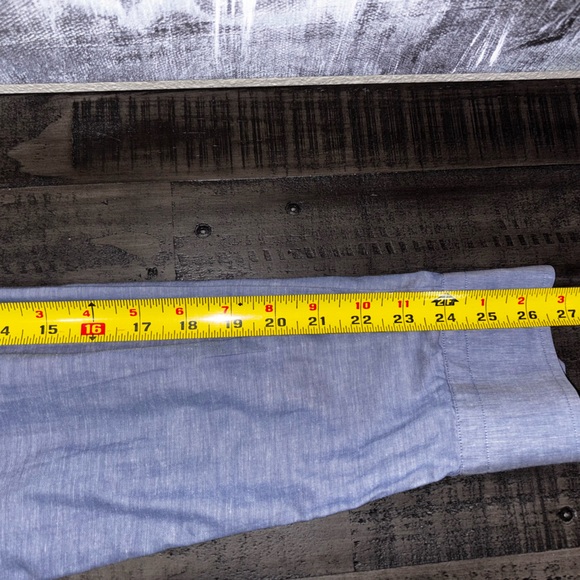 Eton Contemporary SZ L Slim Luxury European Dress Shirt blue cotton - Picture 3 of 9